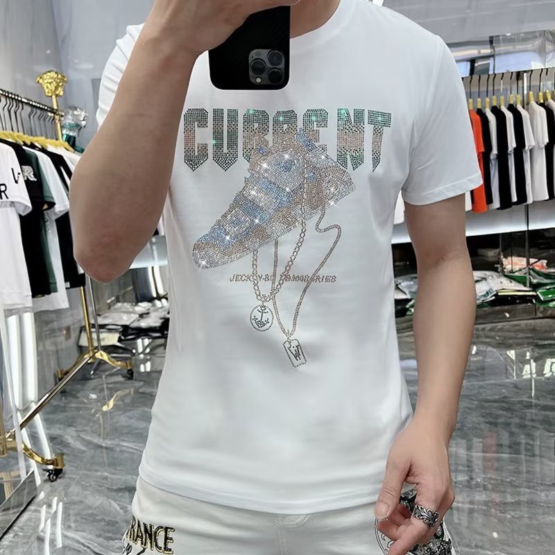 Áo Thun Tay Ngắn Cổ Tròn Thời Trang Phong Cách Nhật Bản Cho Nam