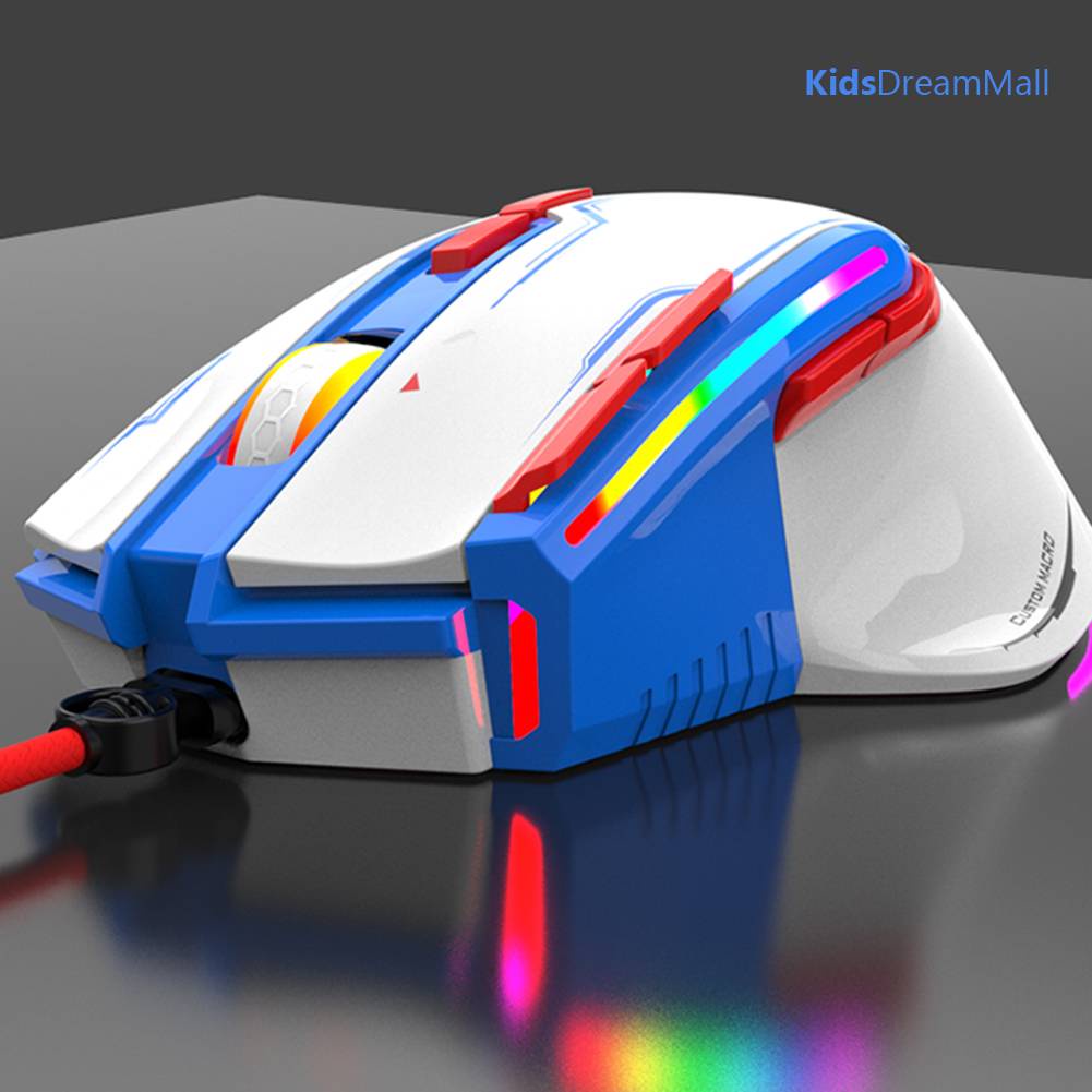 Chuột Máy Tính Q15 9 Nút Có Đèn Nền Macro Dành Cho Gia Đình / Văn Phòng