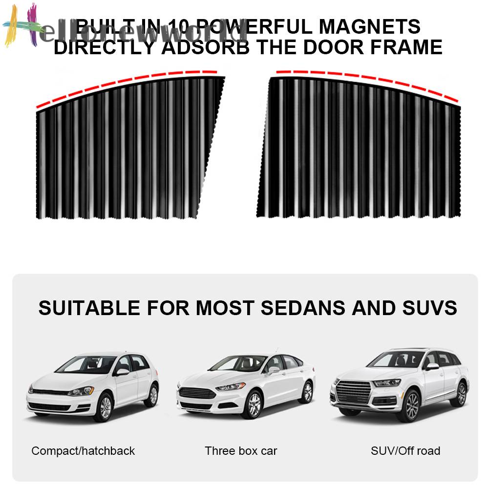 Rèm Cửa Nam Châm Chống Nắng Bảo Vệ Riêng Tư Cho Xe Hơi