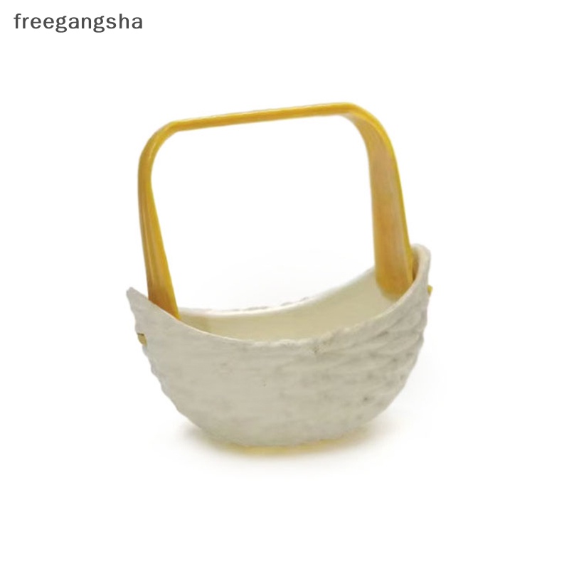 Bộ 2 Giỏ Đựng Rau Củ Quả Mini Tỉ Lệ 1: 6 Dùng Trang Trí Nhà Búp Bê