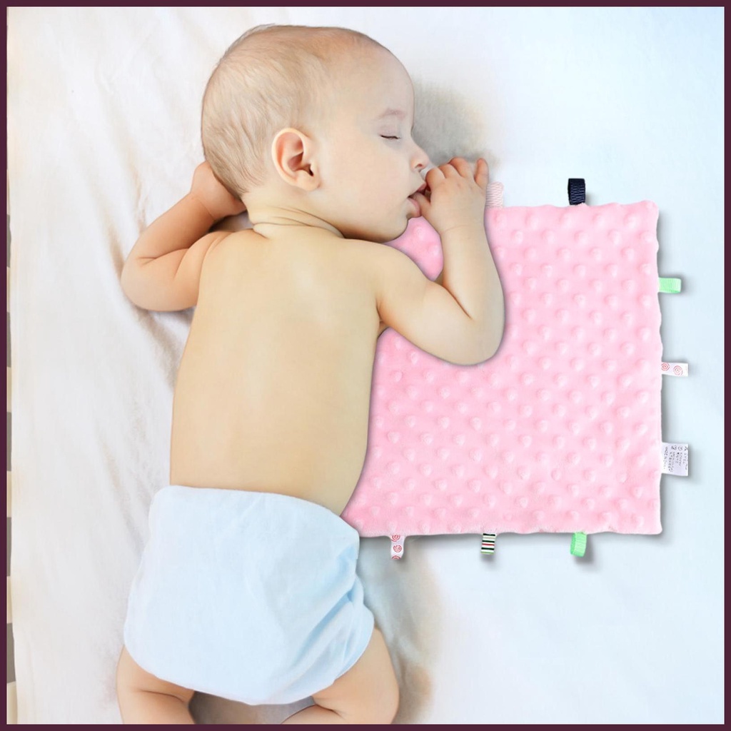 Chăn Lông Nhung Mềm Mại Nhiều Màu Sắc An Toàn Cho Bé Sơ Sinh