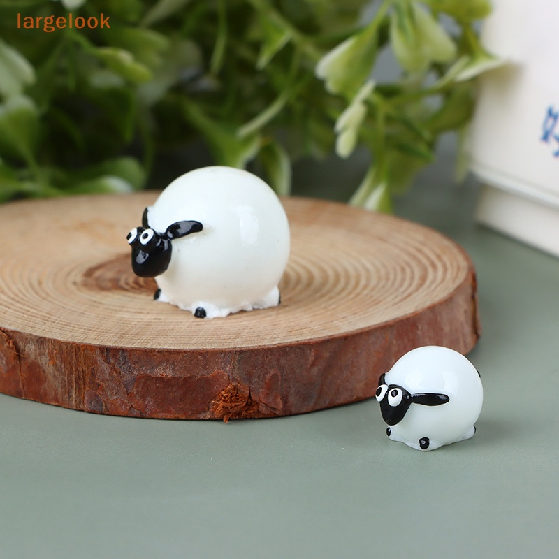 1 Đồ trang trí Chú Cừu Mini Dễ Thương Dùng Trang Trí Tiểu Cảnh