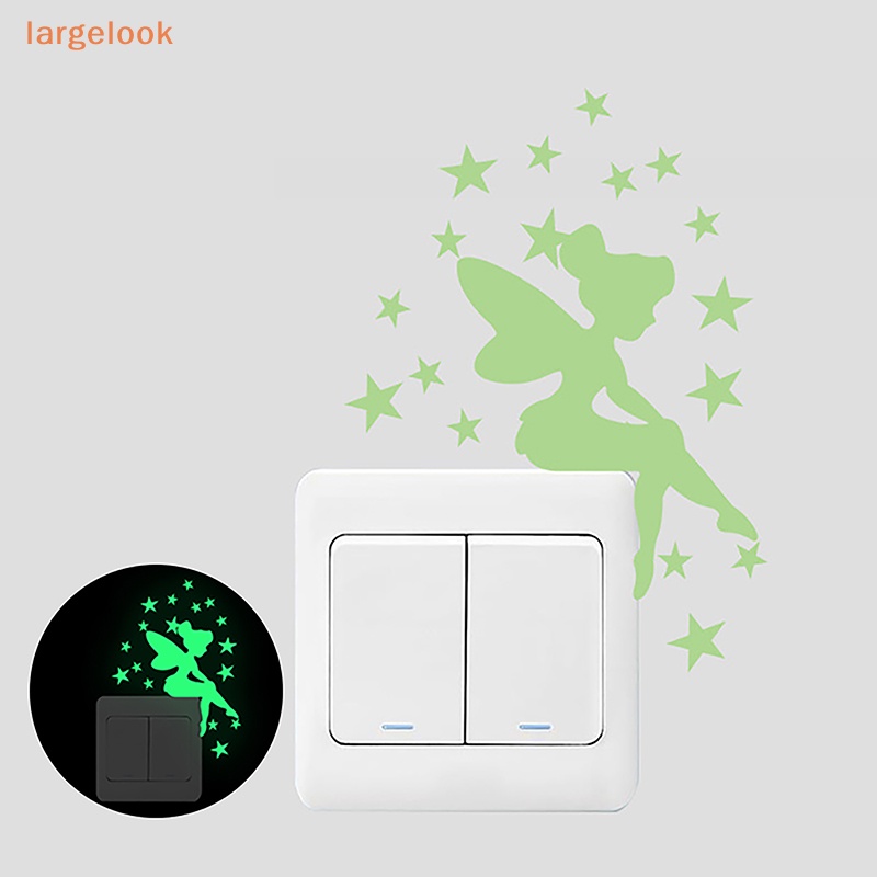 Đề Can Dán Công Tắc Trang Trí Dạ Quang Hình Thú Hoạt Hình Phát Sáng Trong Đêm