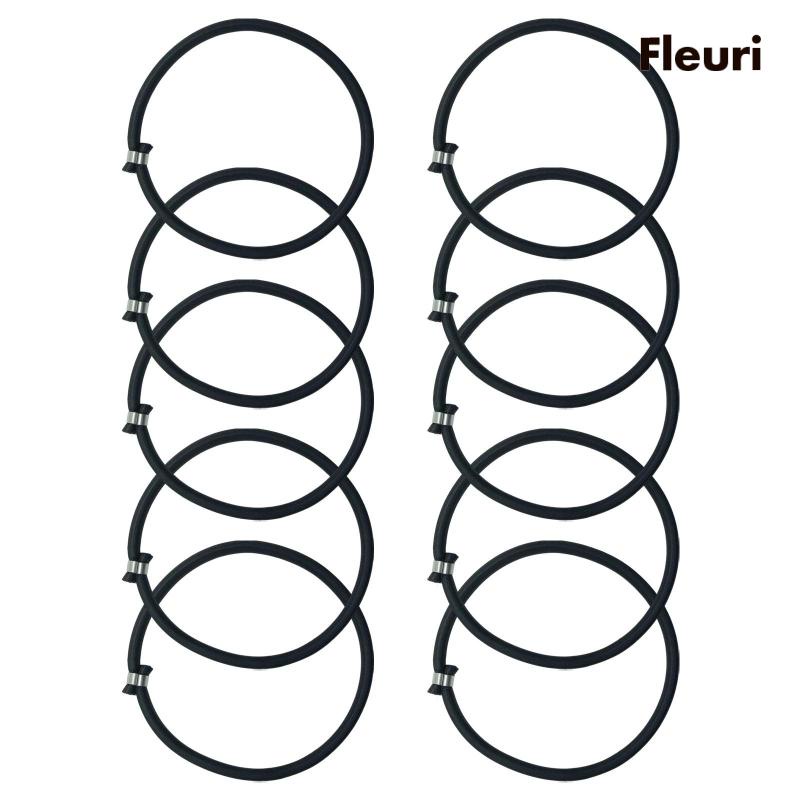 Set 10 Dây Thừng Co Giãn Bằng Nhôm Độ Đàn Hồi Cao Hỗ Trợ Luyện Tập Thể Hình