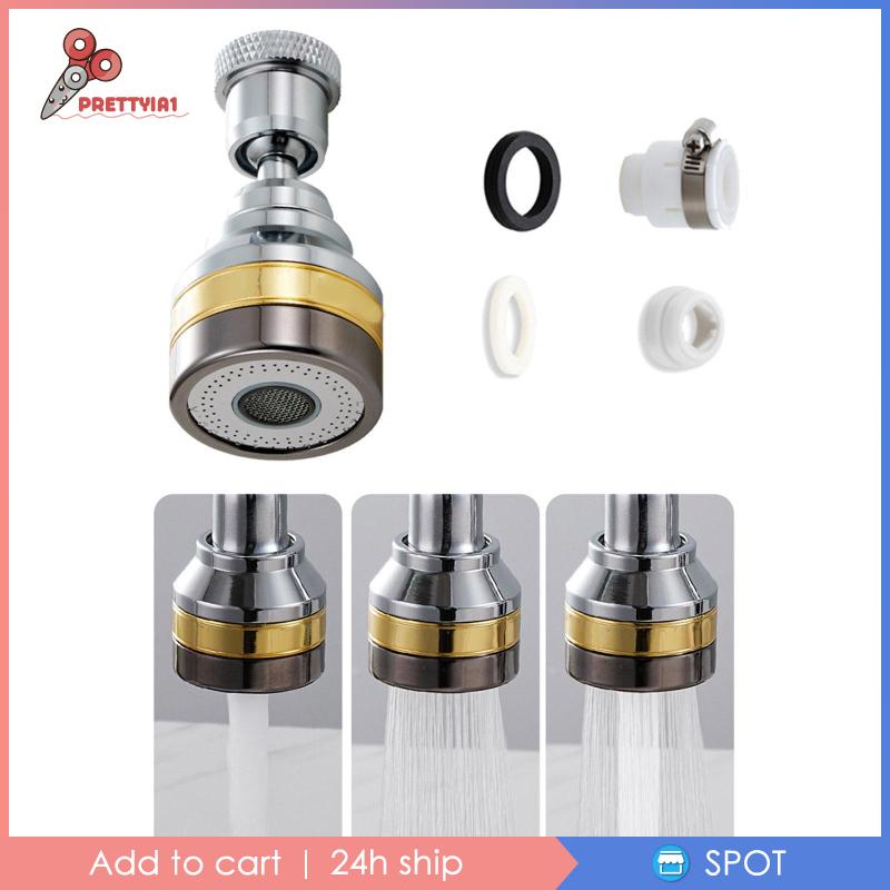 Vòi Nước Nối Dài Linh Hoạt Xoay 360 Độ 3 Chế Độ Tiện Dụng Cho Bồn Rửa Nhà Bếp