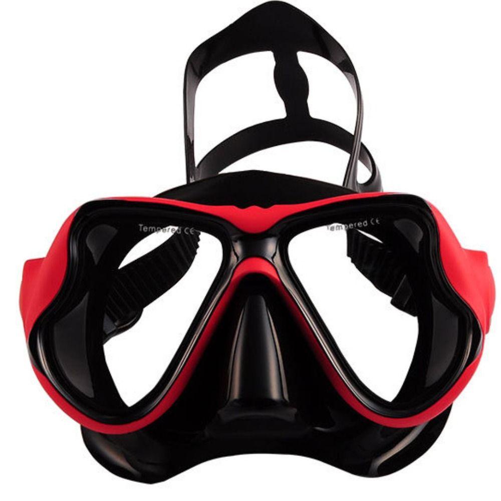 LANFY Kính Bơi Lặn Gọng Lớn Trong Suốt Chống Nổ Chất Lượng Cao