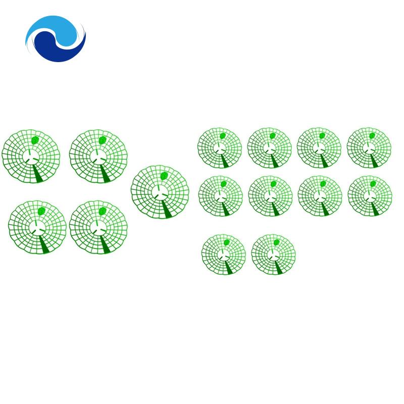 Giá Đỡ Cố Định Trái Dâu Bằng Nhựa Hình Tròn Tiện Lợi Dành Cho Ban Công