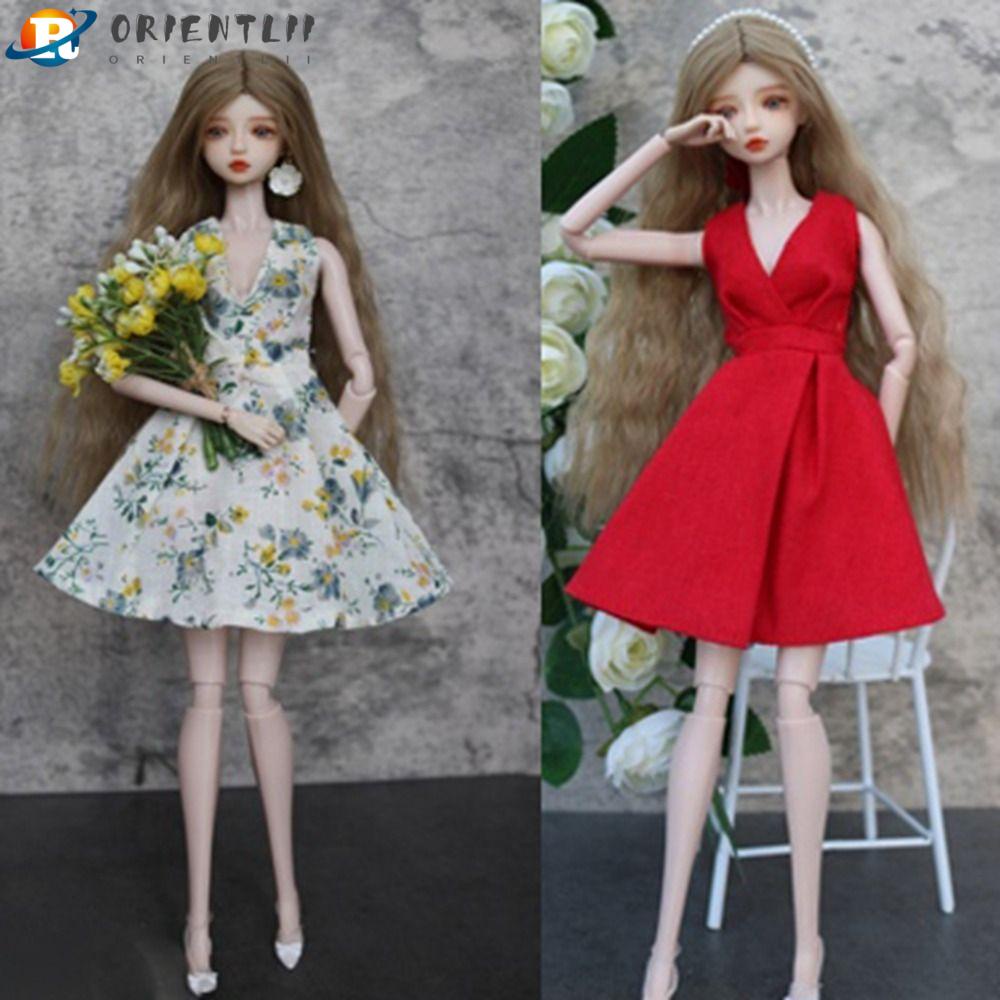 ORIENTLII Đầm Thời Trang Nhiều Kiểu Dáng Dành Cho Búp Bê 30cm