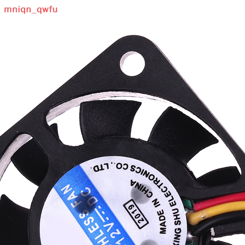 1 quạt làm mát 4010 40mm 40*40*10 Quạt làm mát 12V 0.8W 0,06a 3pin quạt tản nhiệt mini mới