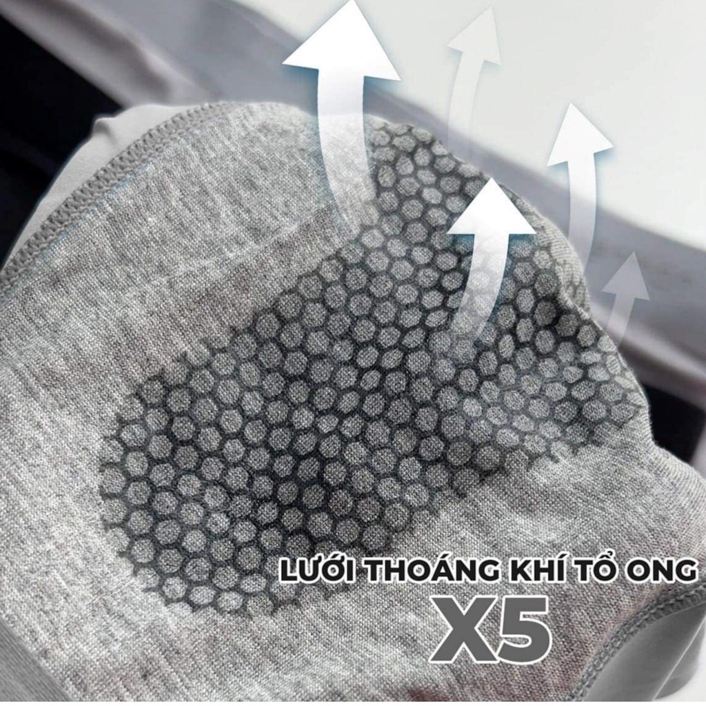 Quần Sịp đùi nam chất thun lạnh cao cấp, hộp 5 quần boxer nam chính hãng SENIM S0203