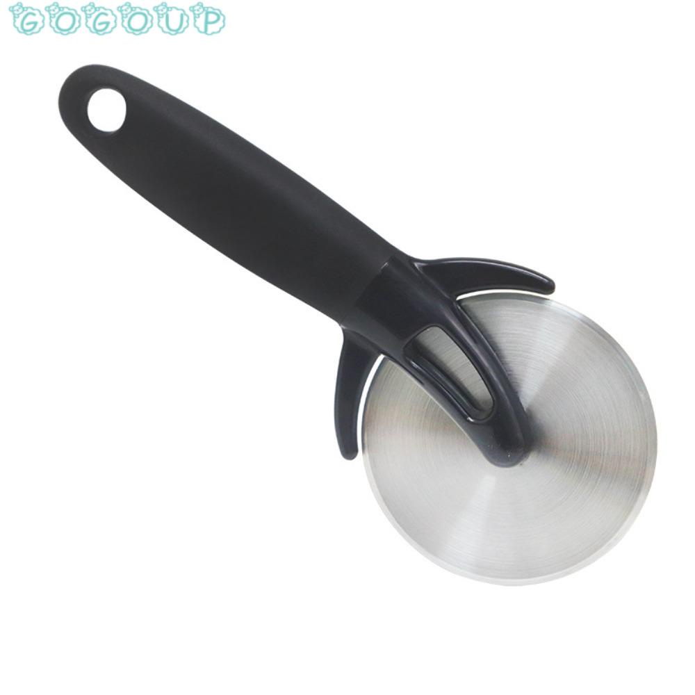 GOGOUP Dụng Cụ Cắt Bánh Pizza Bằng Thép Không Gỉ Với Tay Cầm Tiện Dụng