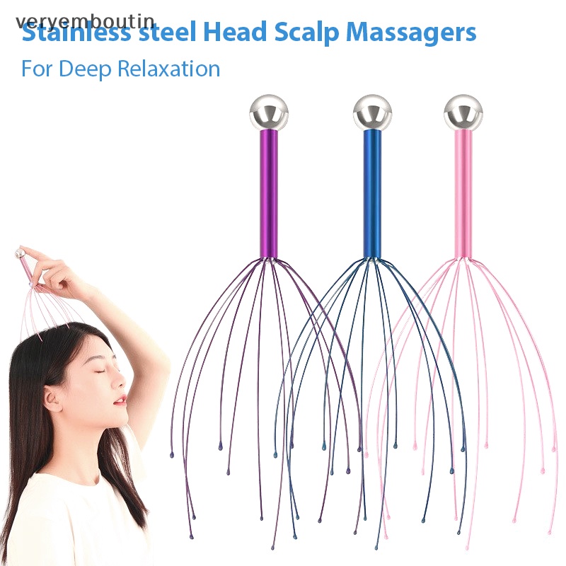 1 Đầu Massage Với 12 Ngón Tay Giúp Giảm Căng Thẳng