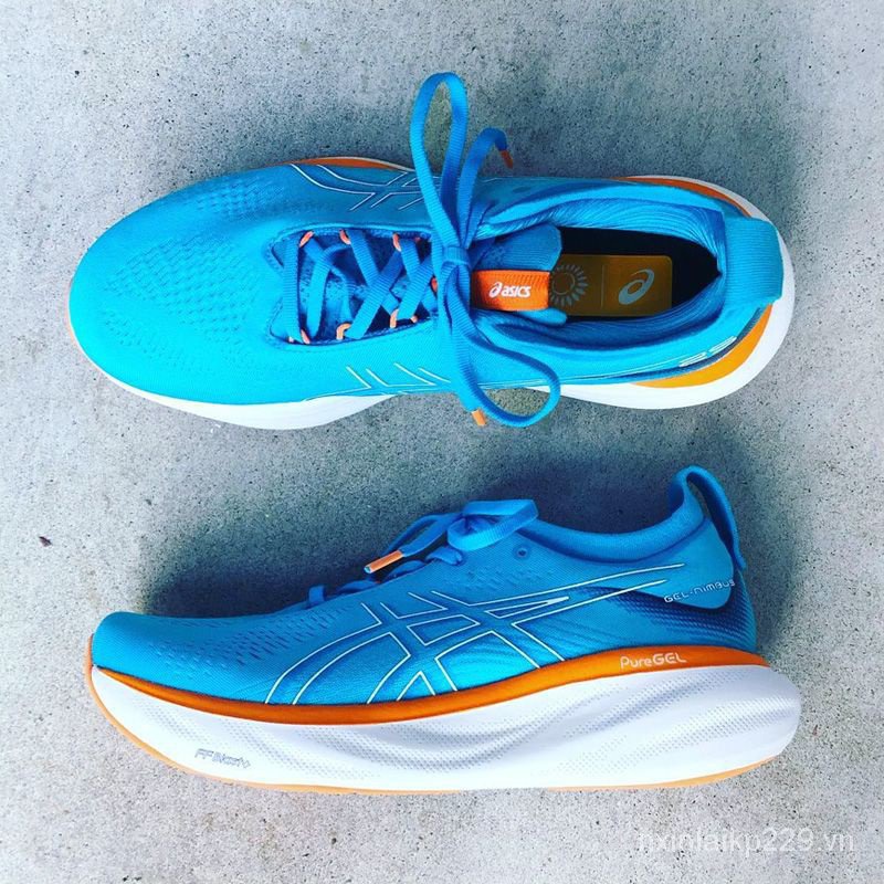 Giày Thể Thao Asics Nimbus 25 N25 Thoáng Khí Thoải Mái Thời Trang Cho Nam Giới