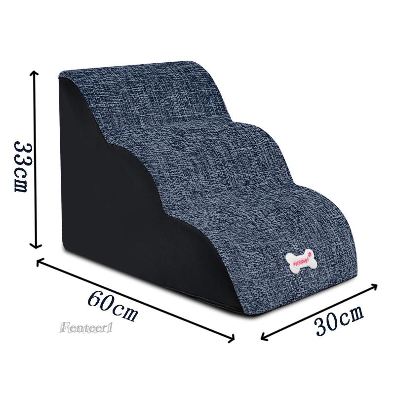 Bậc Thang Leo Trong Nhà Di Động Chống Trượt Có Thể Giặt Sạch Cho Thú Cưng