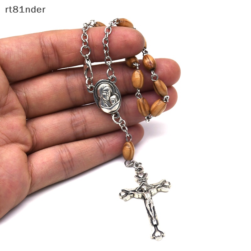 Rt Vòng Tay Chuỗi Hạt Cầu Nguyện Mặt Thánh Giá Thời Trang Kèm Hộp Đựng