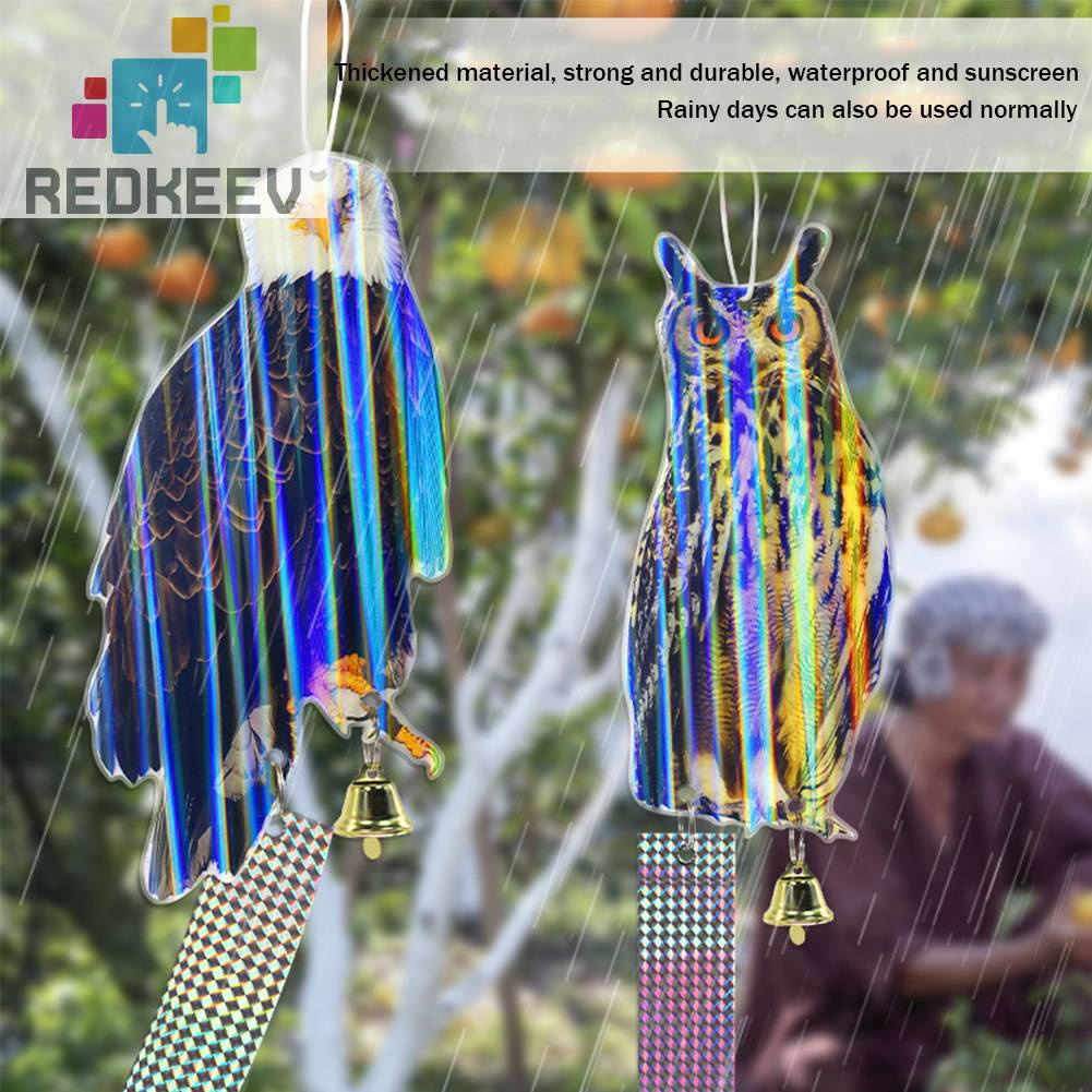 Mặt Dây Chuyền Hình Chim Cú Phản Quang Cho Nông Trại