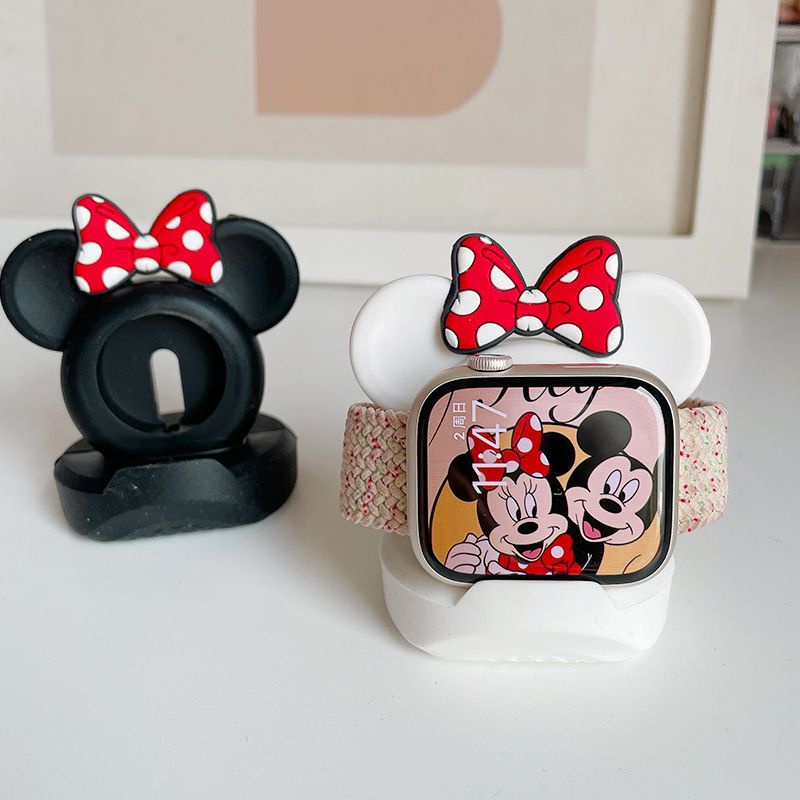 Bộ Đế Sạc Không Dây Bằng Silicon Cho Apple Watch / Apple Watch / Apple Watch 8 / Iwatch7