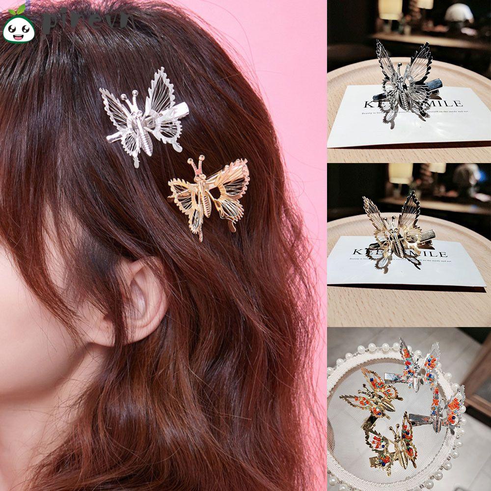 PINEVN Lược Cài Tóc Bằng Hợp Kim Phối Tua Rua Phong Cách Hán Phục