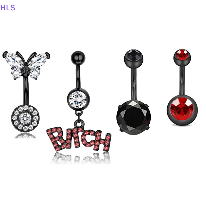 Khuyên Rốn Đính Đá Zircon Thời Trang Cho Nữ