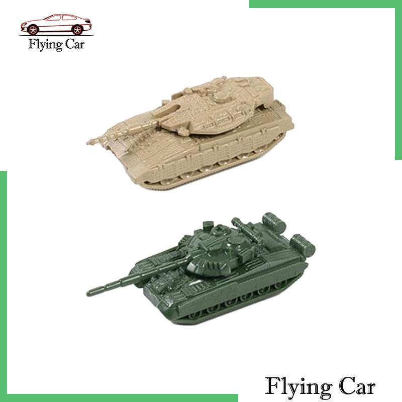 Bộ 2 Mô Hình Xe Tăng Tỉ Lệ 1 / 144 Tự Lắp Ráp Độc Đáo Cho Bé Trai