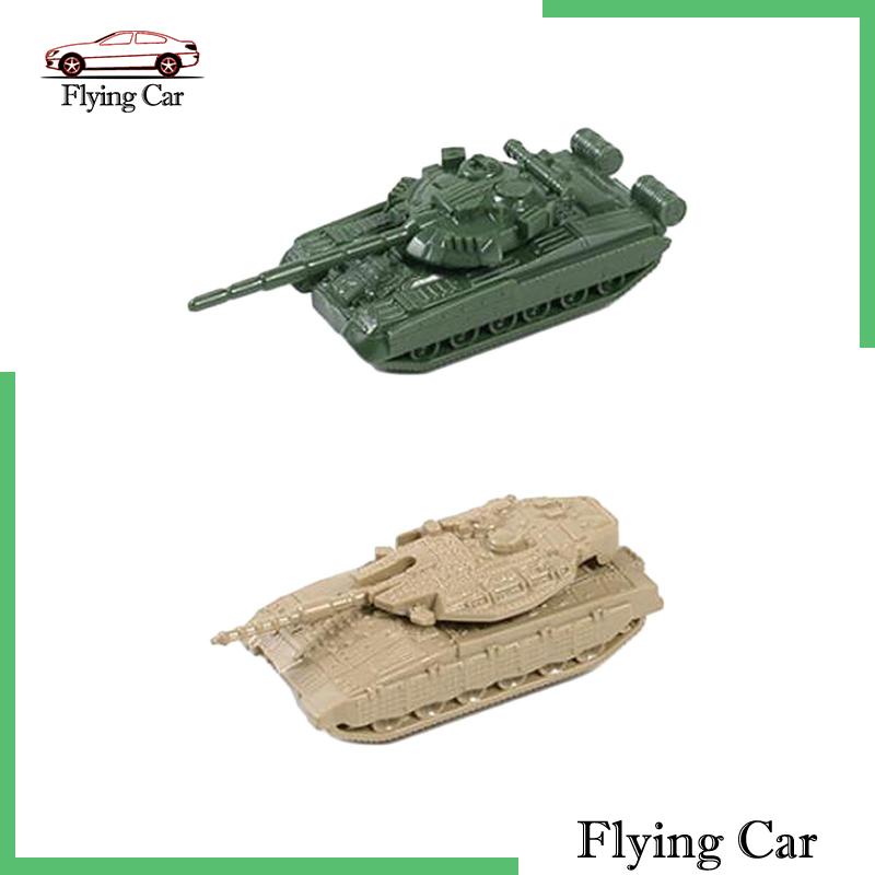 Bộ 2 Mô Hình Xe Tăng Tỉ Lệ 1 / 144 Tự Lắp Ráp Độc Đáo Cho Bé Trai