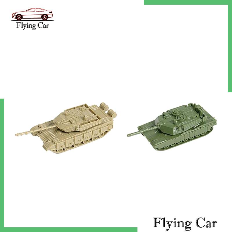 Bộ 2 Mô Hình Xe Tăng Tỉ Lệ 1 / 144 Tự Lắp Ráp Độc Đáo Cho Bé Trai