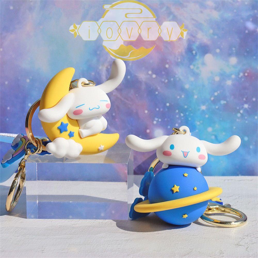 IVORY Móc Khóa Hình Búp Bê Cinnamoroll Tai To Dễ Thương