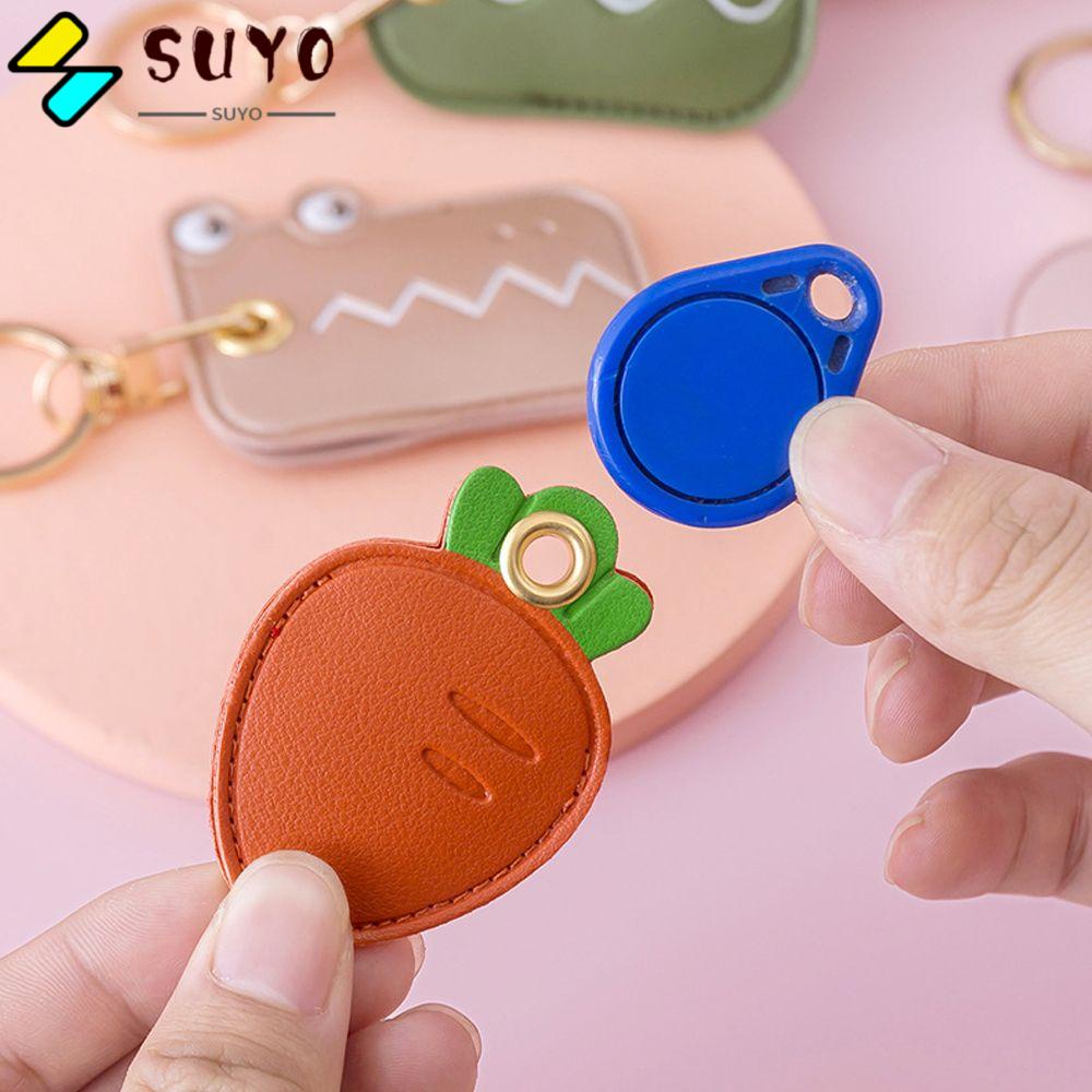 SUYO Bao Da Đựng Chìa Khóa Điều Khiển Truy Cập Họa Tiết Hoạt Hình