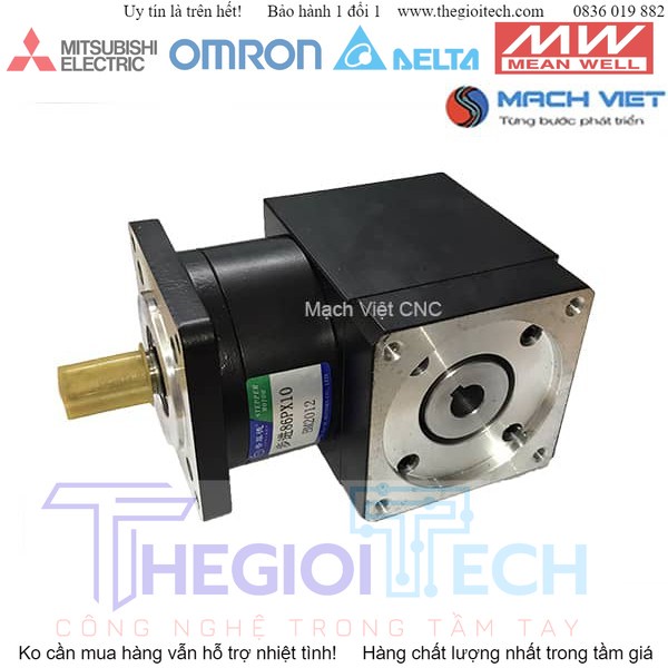 Hộp giảm tốc vuông góc size 86 - 1:10