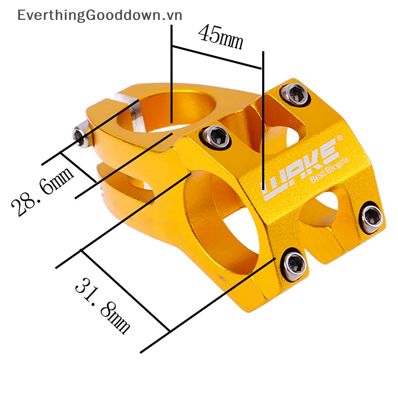 Tay Lái Xe Đạp Địa Hình MTB Bằng Hợp Kim 31.8mm 1-1 / 8 "Điều Chỉnh Được EverthingGooddown