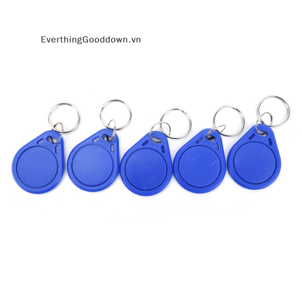 Everthinggooddown 10 Cái / Lốc 13.56MHz RFID IC Keyfobs Token Móc Khóa