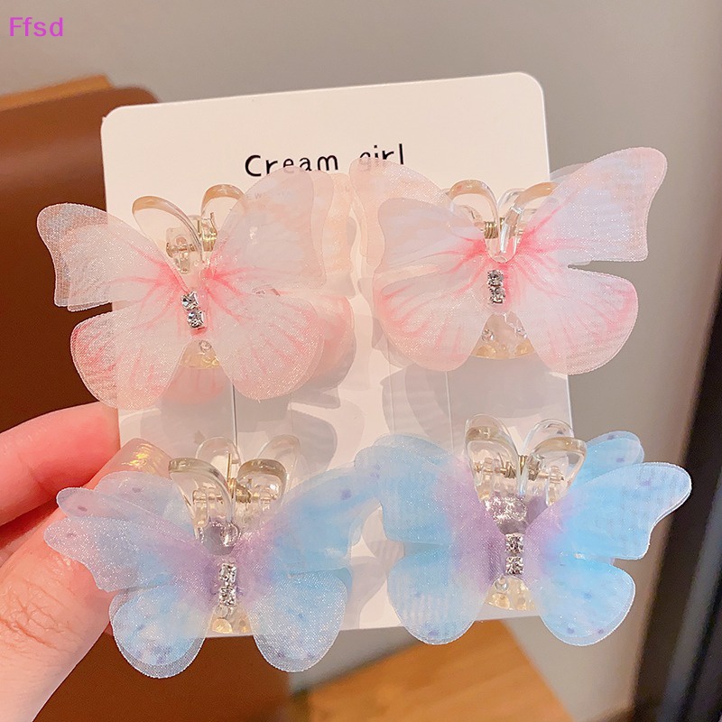 Kẹp Tóc Hình Bướm Dễ Thương Cho Bé Gái