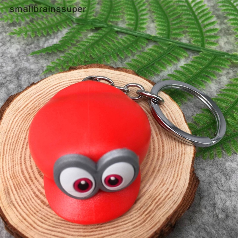 Móc Chìa Khóa Bằng PVC Mềm Tự Dính Họa Tiết Hoạt Hình Mary Bros.Odyssey 3D