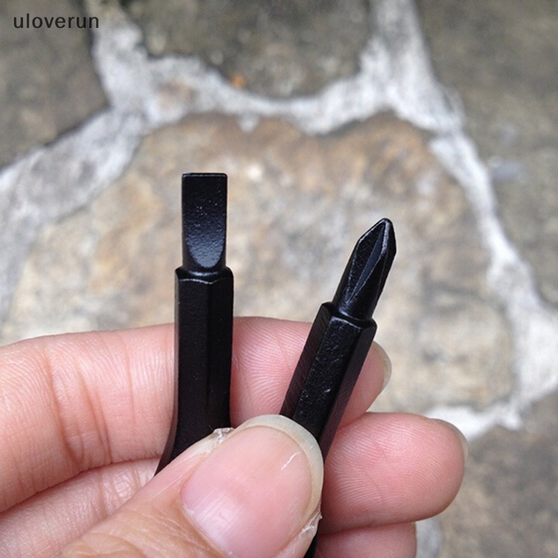 Bộ Tua Vít 2 Chìa Khóa Bỏ Túi Bằng Thép Không Gỉ Tiện Dụng