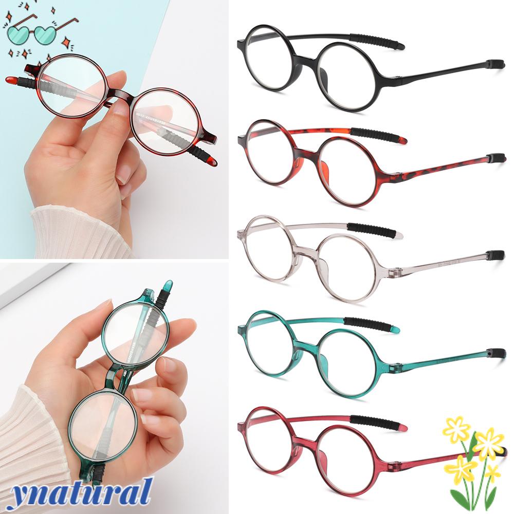 YNATURAL Kính Đọc Sách Gọng Tròn Thời Trang