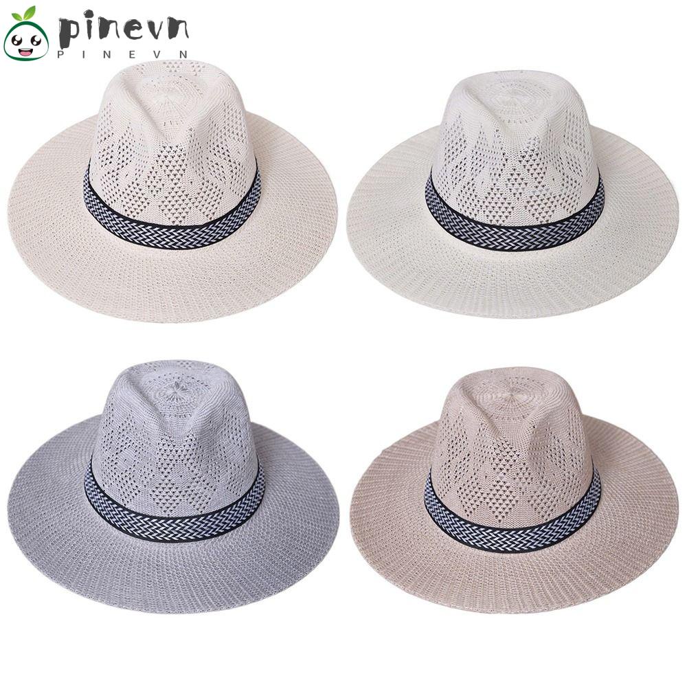 PINEVN Mũ Bucket Chất Liệu Thoáng Khí Thời Trang Đi Biển Mùa Hè