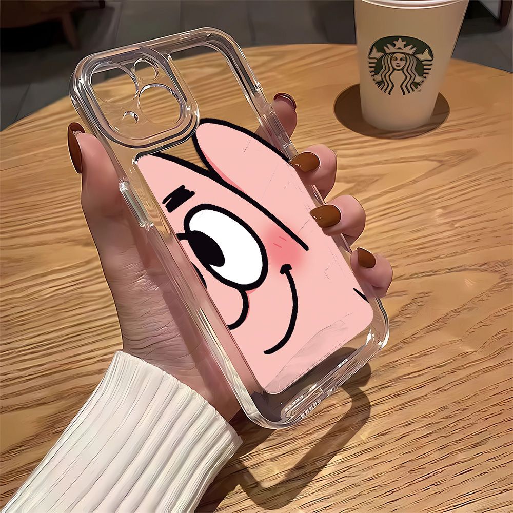 Ốp Điện Thoại Mềm Chống Bụi Bẩn In Hình Ngôi Sao Lớn Dễ Thương Cho Iphone 11Iphone14Promax 713 12 Niche Apple 8p J1OH