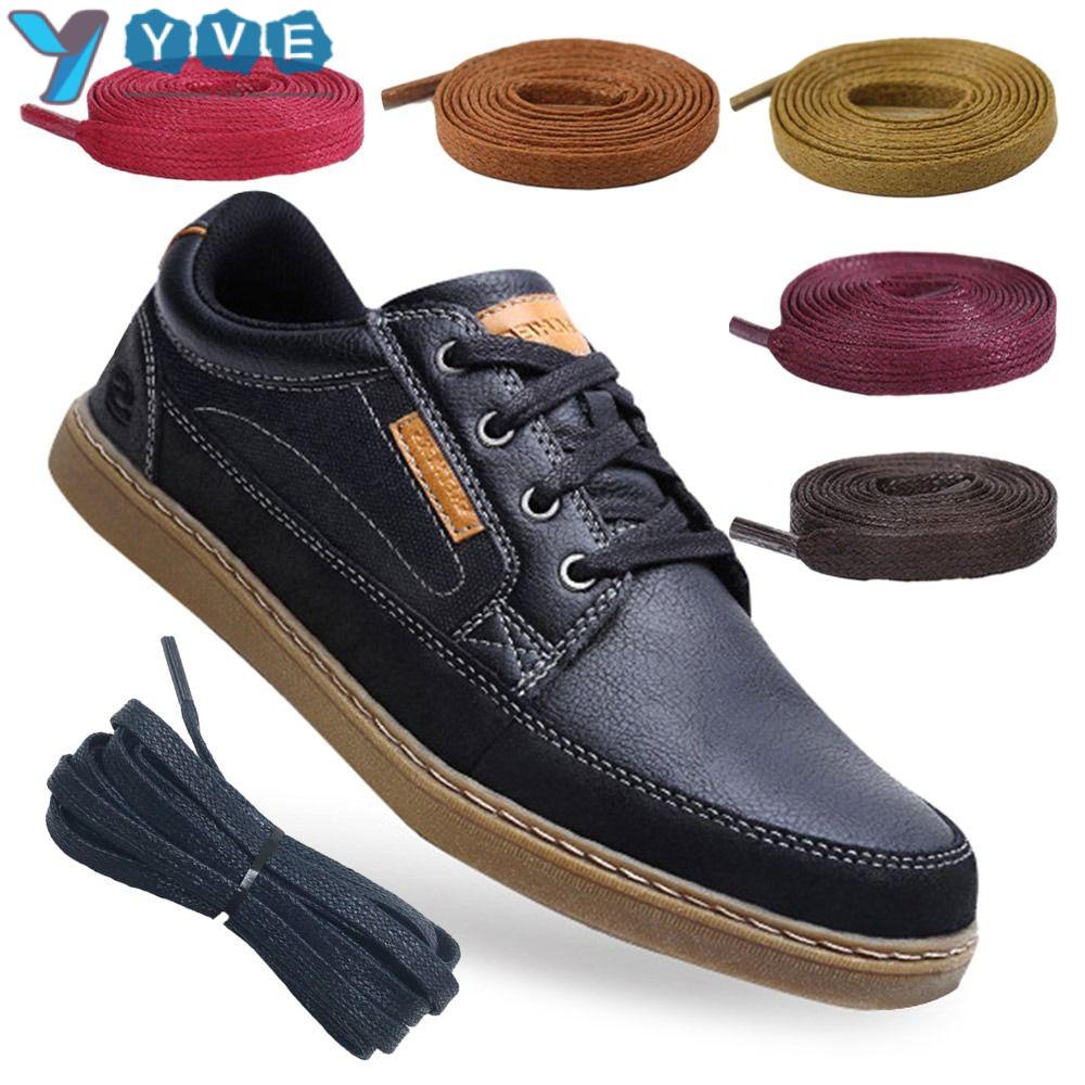 YVE Set 4 Cặp Dây Giày Da 160CM DIY Dành Cho Nam Nữ