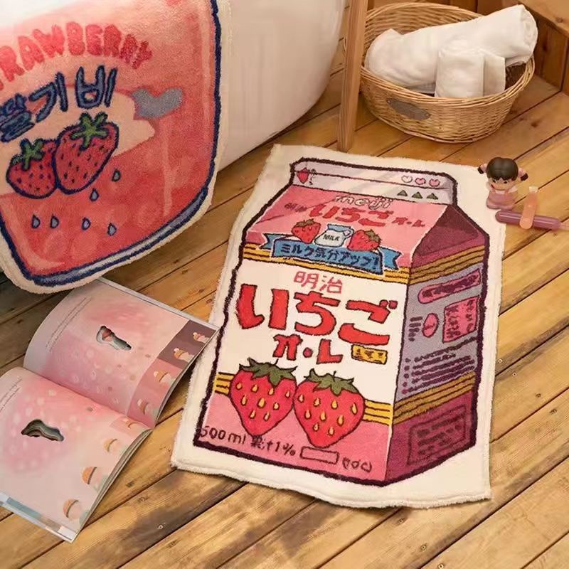 Thảm Chùi Chân Hình Gấu Trúc Hoạt Hình Chống Trượt Thấm Hút Tốt