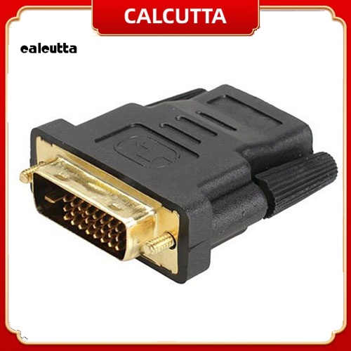 Đầu Nối Chuyển Đổi DVI-D  25 Pin Sang HDMI-compatible Female Mạ Vàng