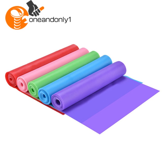 Dây Đai Cao Su Kháng Lực Co Giãn Hỗ Trợ Luyện Tập Yoga / Thể Hình Trong Nhà