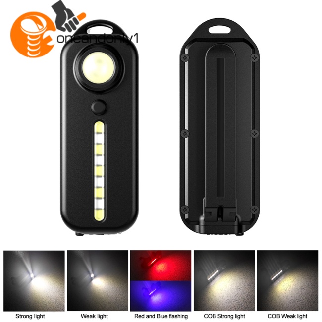 Đèn Cảnh Báo An Toàn Có Kẹp Gắn Vai Di Động Có Thể Sạc Lại Cho Xe Đạp Leo Núi