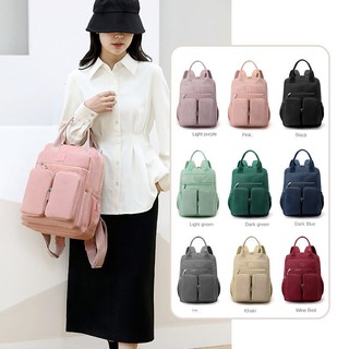 Ba lô có sẵn-Ba lô nữ Ba lô Nylon Oxford Ba lô công suất lớn Ba lô du lịch nhẹ thời trang Ba lô đa chức năng phong cách Hàn Quốc Ba lô phù hợp với túi xách đơn giản Người ảnh hưởng Ba lô thể thao Ba lô thời trang nhiều túi Ba lô ngoài trời