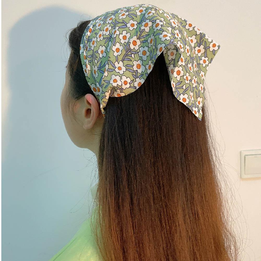 Băng Đô Co Dãn In Họa Tiết Thời Trang Cho Nữ