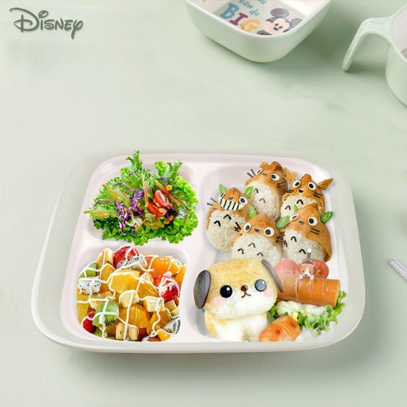 Đĩa Đựng Thức Ăn Chống Sốc Hình Bạch Tuyết Disney Dễ Thương Cho Bé