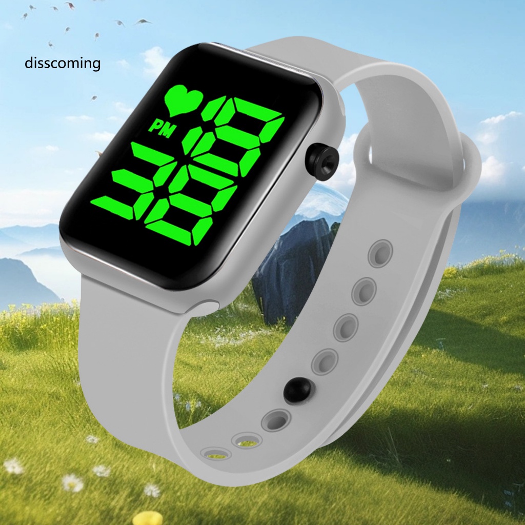 Băng Đô Sợi Xích Thời Trang Cá Tính Cho Nữ| Đồng Hồ Điện Tử Chống Thấm Nước Có Đèn Led Kỹ Thuật Số Thời Trang Cho Trẻ Em