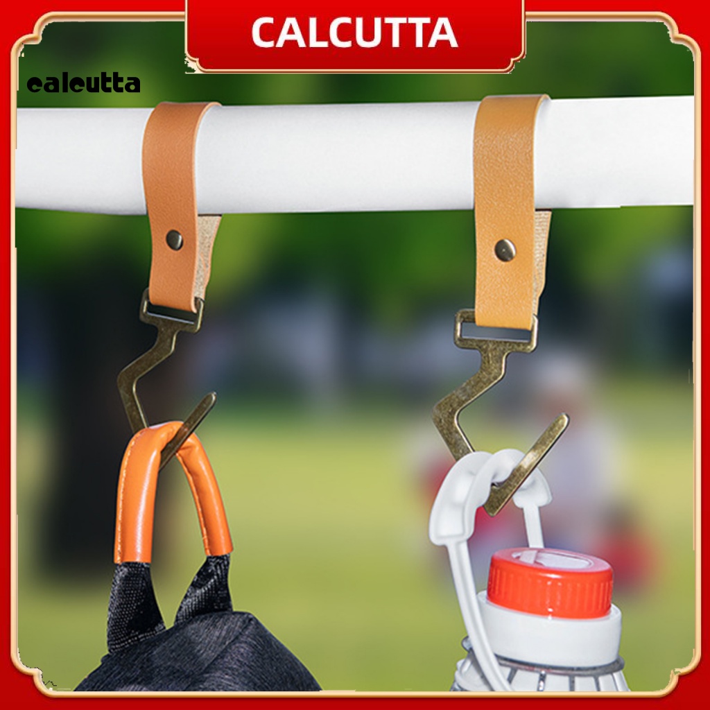 Móc Khóa Dây Da Giả Hình Chữ S Chịu Lực Cao Tháo Gỡ Nhanh Chống Mất Cho Hoạt Động Cắm Trại Ngoài Trời