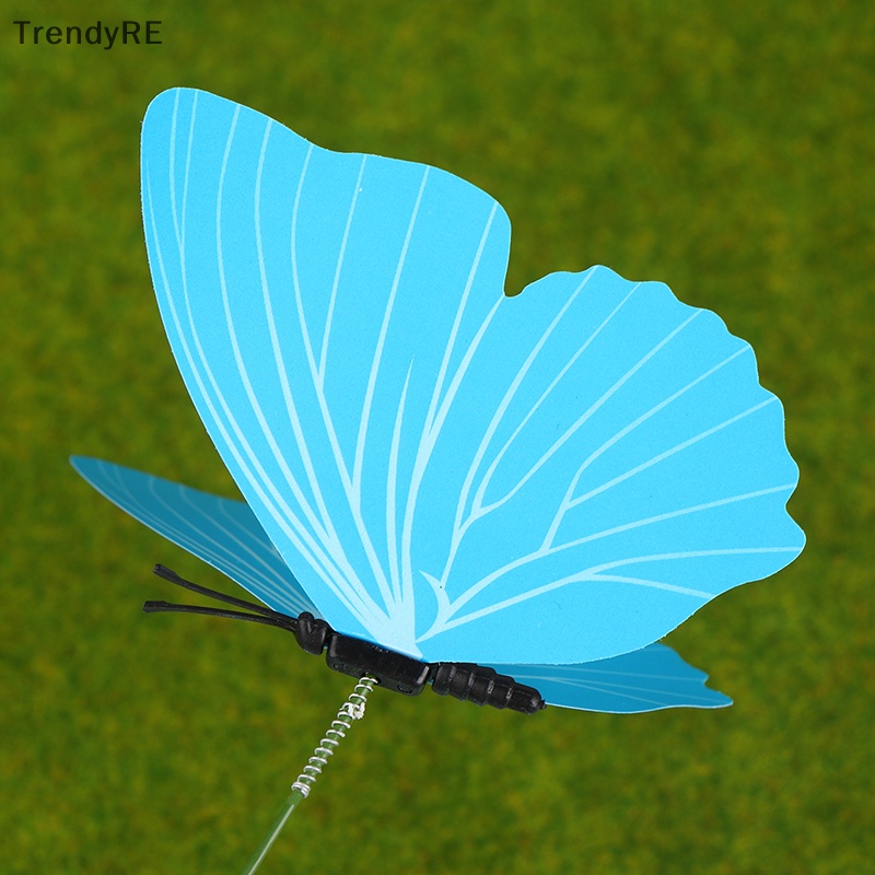 1 Set Phụ Kiện Trang Trí Vườn Hình Bướm Chim Hồng Hạc Thiên Nga Nghệ Thuật Hợp Thời Trang