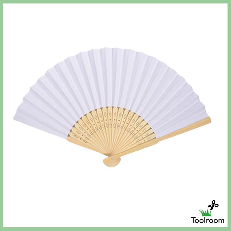 Quạt Gấp Cầm Tay Dùng Vẽ Tranh Trang Trí Nhà Cửa / Văn Phòng / Tiệc