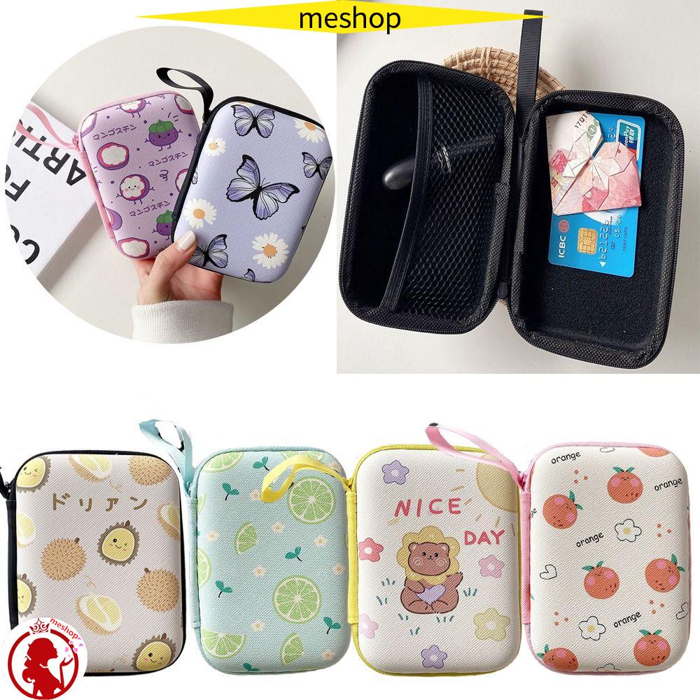 ME Ví Đựng Tai Nghe / Tiền Xu / Thẻ / Dây Cáp Sạc Tiện Dụng Cho Nữ